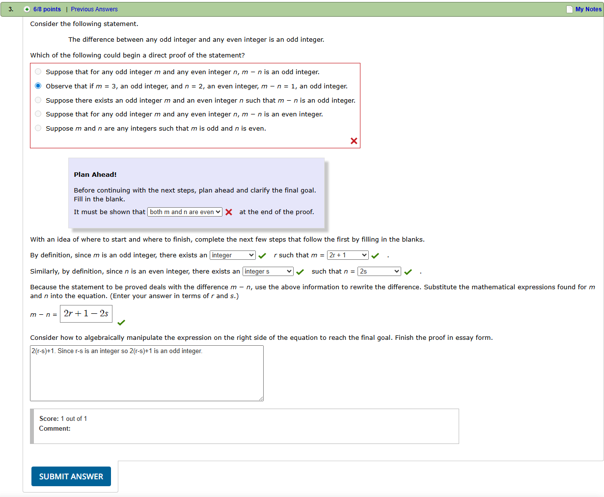 WebAssign for Discrete Mathematics